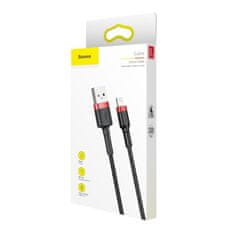 BASEUS Cafule kabel USB / Lightning QC3.0 1m, crno/crvena