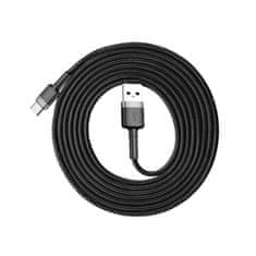 BASEUS Cafule kabel USB / USB-C Quick Charge 3.0 2m, crno/siva