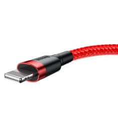 BASEUS Cafule kabel USB / Lightning QC 3.0 2A 3m, crvena