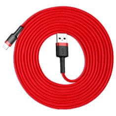 BASEUS Cafule kabel USB / Lightning QC 3.0 2A 3m, crvena