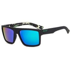 KDEAM Holland 2 sunčane naočale, Black / Blue
