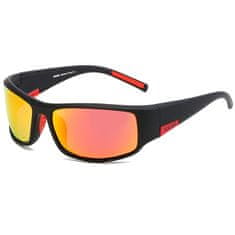KDEAM Abbeville 3 sunčane naočale, Black / Orange Red