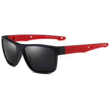 KDEAM Oxford 2 sunčane naočale, Red / Gray
