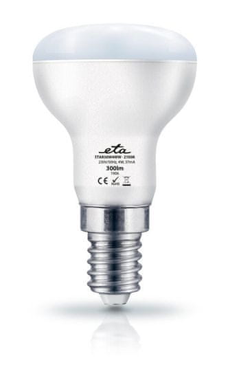 ETA LED žarulja, R50, E14, 4 W, toplo bijela