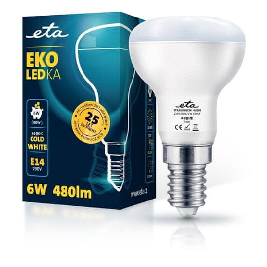 ETA LED žarulja, R50, E14, 6 W, hladno bijela