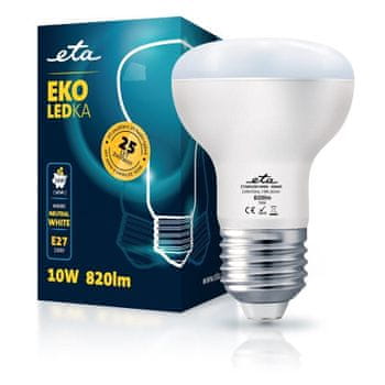  ETA LED žarulja, R63, E27, 10 W, neutralno bijela 