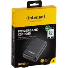 Intenso XS10000, prijenosna baterija, 10.000 mAh, crna