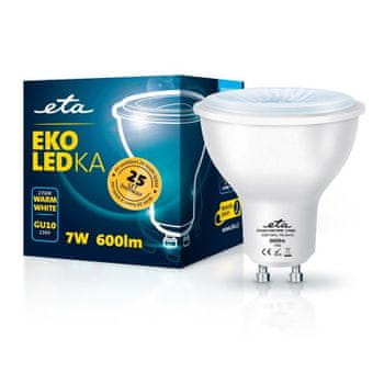  ETA LED žarulja, GU10, 7 W, toplo bijela 