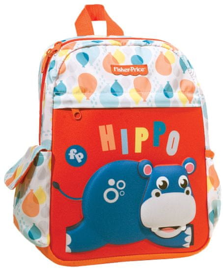 GIM dječji ruksak Junior Fisher Price Hippo, motiv vodenog konja