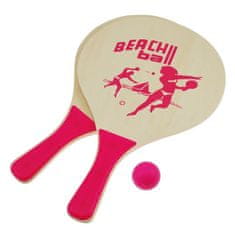 CALTER Beach tenis set za na plažu, ružičasti