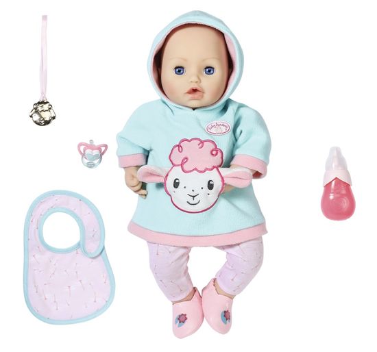 Baby Annabell lutka, 43 cm + pulover s ovcom
