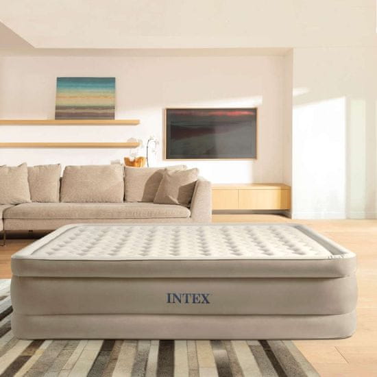 Intex krevet na napuhavanje Queen Ultra Plush Fiber Tech