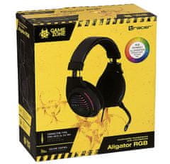 Tracer Gamezone Aligator RGB LED gaming slušalice