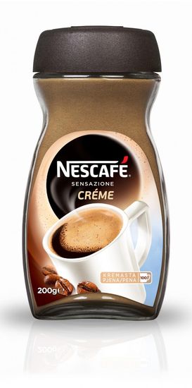 NESCAFÉ Sensazione Creme instant kava, u čaši, 200 g