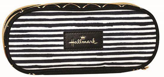 Back Me Up Hallmark Stripes pernica, ovalna