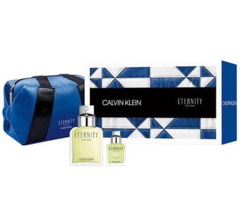  Calvin Klein Eternity For Men toaletna voda 100 ml + 15 ml + kozmetička torbica 