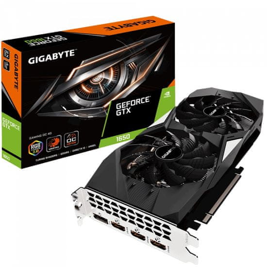 Gigabyte grafička kartica GeForce GTX 1650 GAMING OC 4G, 4GB GDDR5, PCI-E 3.0