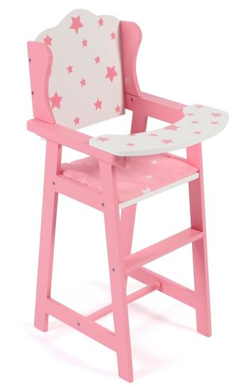 Bayer Chic blagovaonska stolica, sa zvijezdama, ružičasta