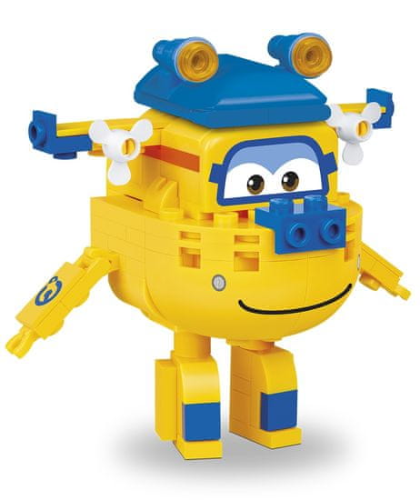 Cobi montažni komplet 25147 Super Wings Jett Popravci Donniejevog žutog aviona