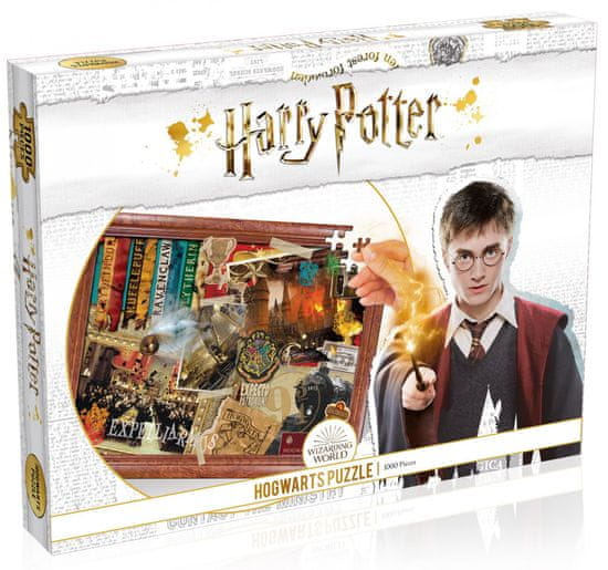 Winning Moves Harry Potter: Hogwarts slagalica, 1000 komada