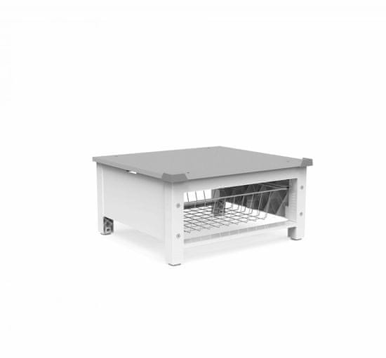 Meliconi Base Space Basket postolje s košarom za perilicu/sušilicu, do 250 kg