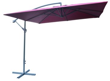 Rojaplast suncobran 8080 (270 x 270 cm), nepropusni, crveni