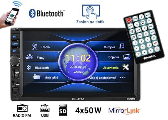 Blow Bluetec BC 9000 autoradio, Bluetooth