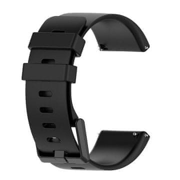 BStrap Silicone (Large) remen za Fitbit Versa / Versa 2, black
