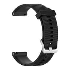 BStrap Silicone Land remen za Garmin Vivoactive 3, black