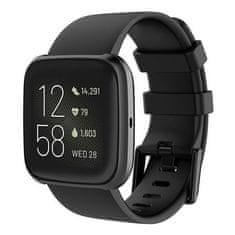 BStrap Silicone (Large) remen za Fitbit Versa / Versa 2, black