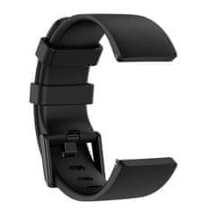BStrap Silicone (Large) remen za Fitbit Versa / Versa 2, black