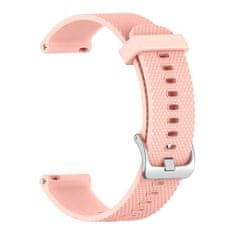 BStrap Silicone Land remen za Garmin Vivoactive 4, sand pink