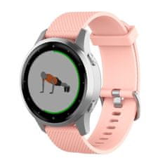 BStrap Silicone Land remen za Garmin Vivoactive 4, sand pink