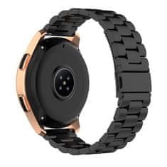 BStrap Stainless Steel remen za Huawei Watch GT / GT2 46mm, black