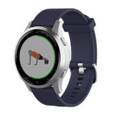 BStrap Silicone Land remen za Garmin Vivoactive 3, dark blue