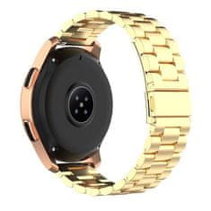 BStrap Stainless Steel remen za Huawei Watch GT/GT2 46mm, gold