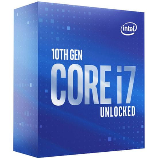 Intel Core i7 10700K BOX procesor, Comet Lake