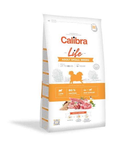 Calibra Life suha hrana za odrasle pse manjih pasmina, s janjetinom, 6 kg