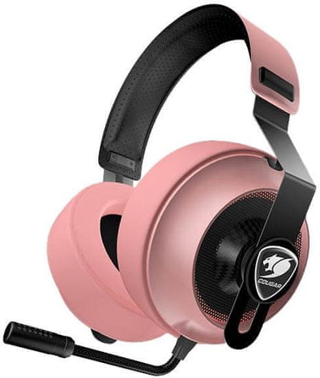Cougar gaming slušalice Phontum Essential, ružičaste