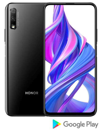 Honor 9X mobilni telefon, 4GB/128GB, crni