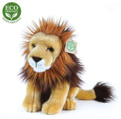 plišani lav, sjedeći, 18 cm Eco Friendly