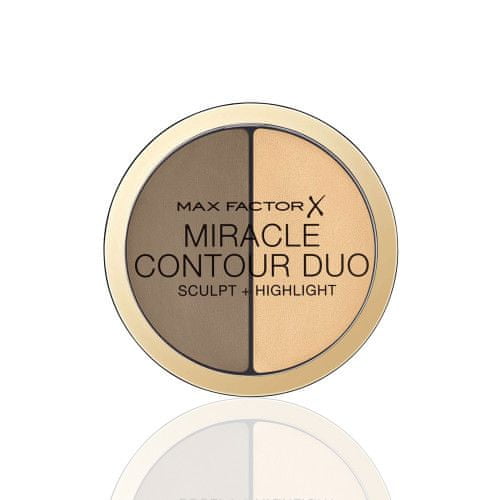 Max Factor Miracle Contour Duo kremasto sjenilo i konturing, Medium/Deep