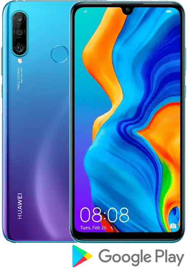 Huawei Pametni telefon P30 lite, 4 GB/128 GB, Peacock Blue, plavi