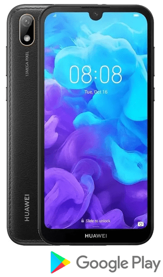 Huawei pametni telefon Y5 2019, 2 GB/16 GB, crni