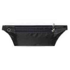 MG Ultimate Running Belt torbica za trčanje oko struka, crno