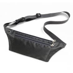 MG Ultimate Running Belt torbica za trčanje oko struka, crno