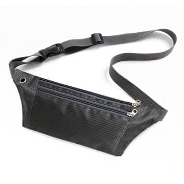 MG Ultimate Running Belt torbica za trčanje oko struka, crno