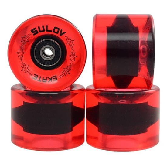 Rulyt set kotača za role Sulov 60 x 45 mm, crveni