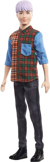 Mattel Barbie Model Ken 154 – ljubičasta kosa