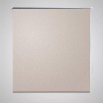 Vidaxl Zamračujuća rolo zavjesa 100 x 230 cm bež boje
